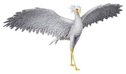Flow UDF PVC Figure Secretarybird