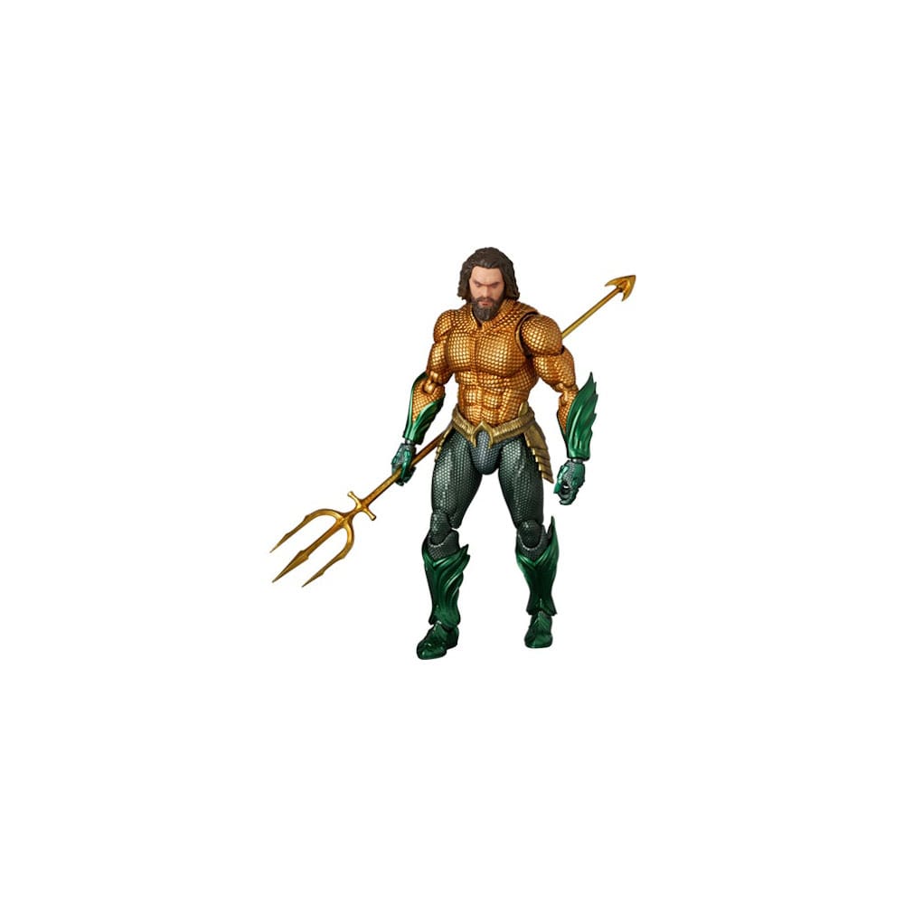Aquaman Movie MAF EX Action Figure Aquaman Gold & Green Suit 16 cm