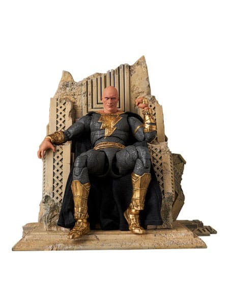 Black Adam MAFEX Action Figure Gold Suit 16 cm