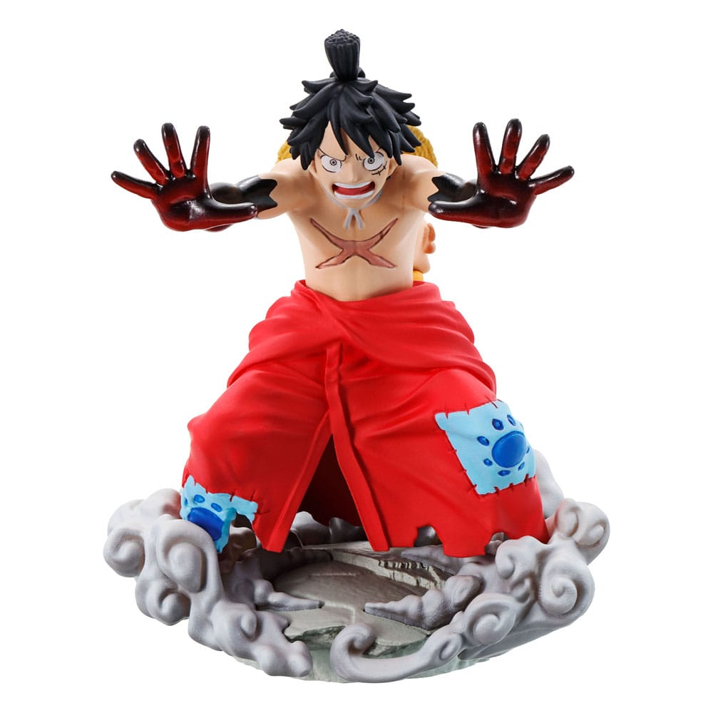 One Piece Petitrama PVC Mini Statue Logbox Re Birth Wanokuni Vol. 2 Set 9 cm Megahouse