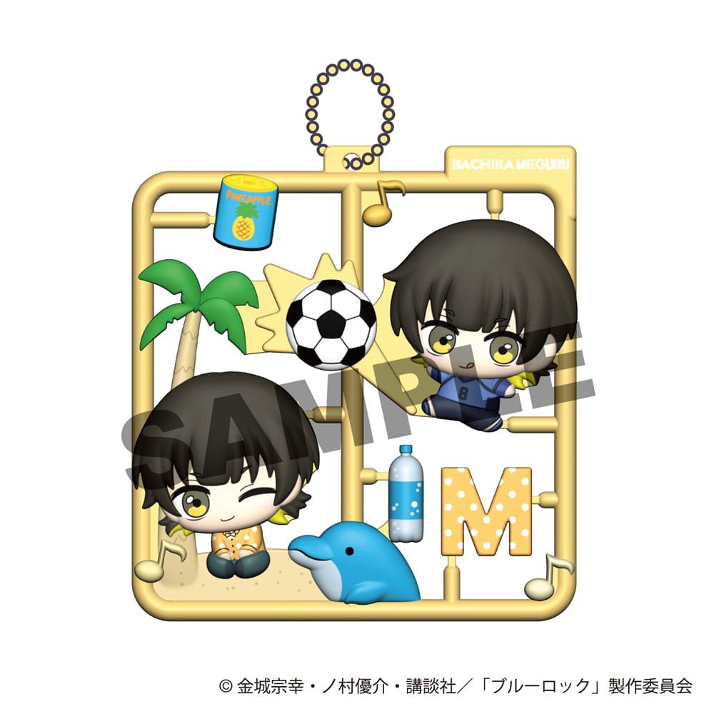 Blue Lock Plat Collection Keychain Assortment Vol. 2 (4)