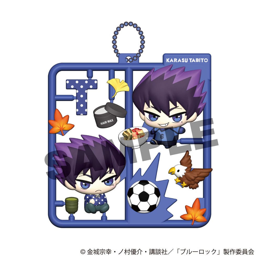 Blue Lock Plat Collection Keychain Assortment Vol. 2 (4)