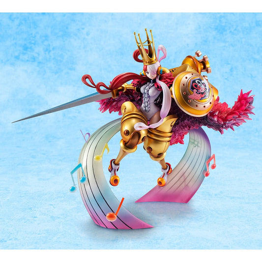 One Piece Red Maximum Portrait Of Pirates PVC Statue Uta IÂ´m Invincible 29 cm Statues