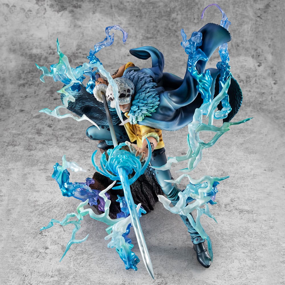 One Piece Portrait Of Pirates WA-MAXIMUM PVC Statue Trafalgar Law The Surgeon of Death Awaken Ver. 27 cm