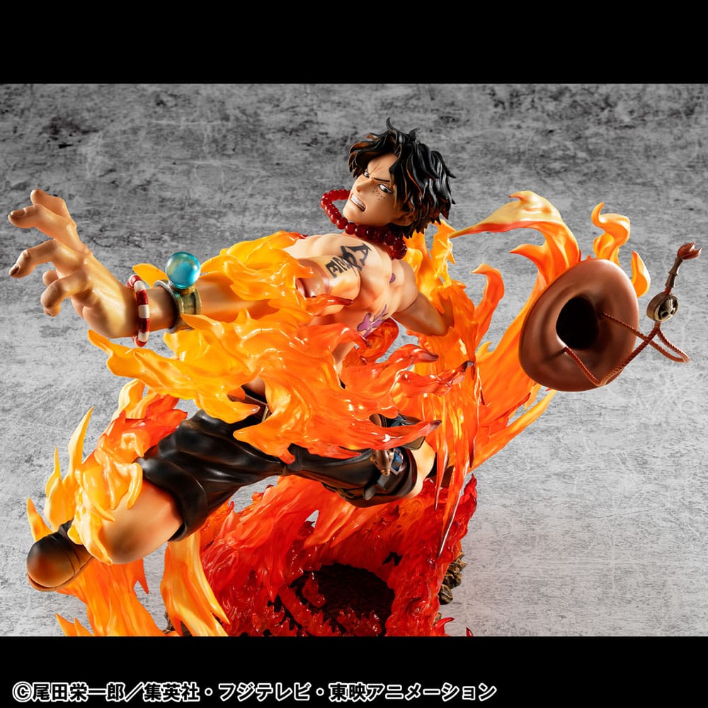 One Piece P.O.P NEO-Maximum PVC Statue Portgas D. Ace 15th Anniversary Super Limited Reprint Ver. 23 cm - FanofThings.co.uk