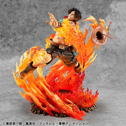 One Piece P.O.P NEO-Maximum PVC Statue Portgas D. Ace 15th Anniversary Super Limited Reprint Ver. 23 cm - FanofThings.co.uk