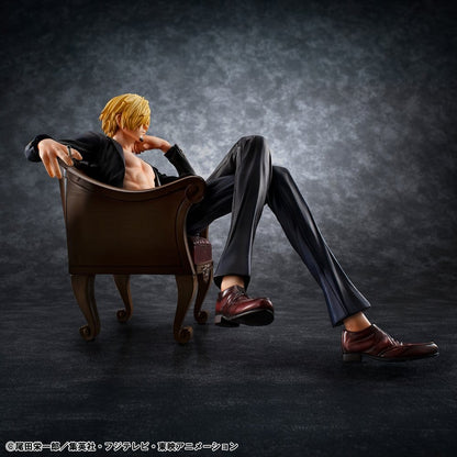 One Piece Portrait.Of.Pirates "S.O.C" PVC Figure Sanji Ver.R 14 cm