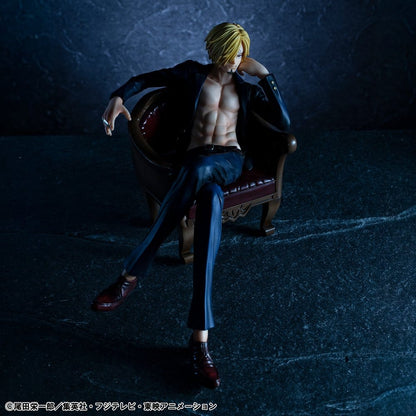 One Piece Portrait.Of.Pirates "S.O.C" PVC Figure Sanji Ver.R 14 cm