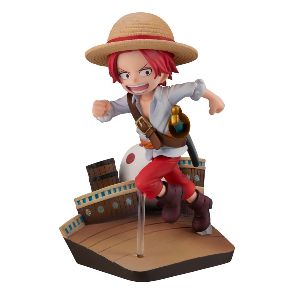 One Piece G.E.M. Series PVC Statue Shanks Run! Run! Run! 13 cm Megahouse
