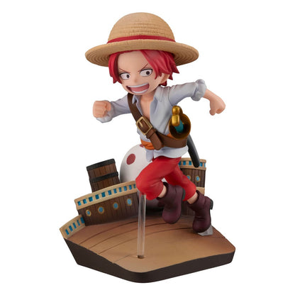 One Piece G.E.M. Series PVC Statue Shanks Run! Run! Run! 13 cm Megahouse