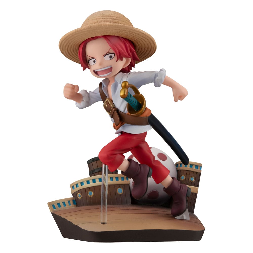 One Piece G.E.M. Series PVC Statue Shanks Run! Run! Run! 13 cm Megahouse