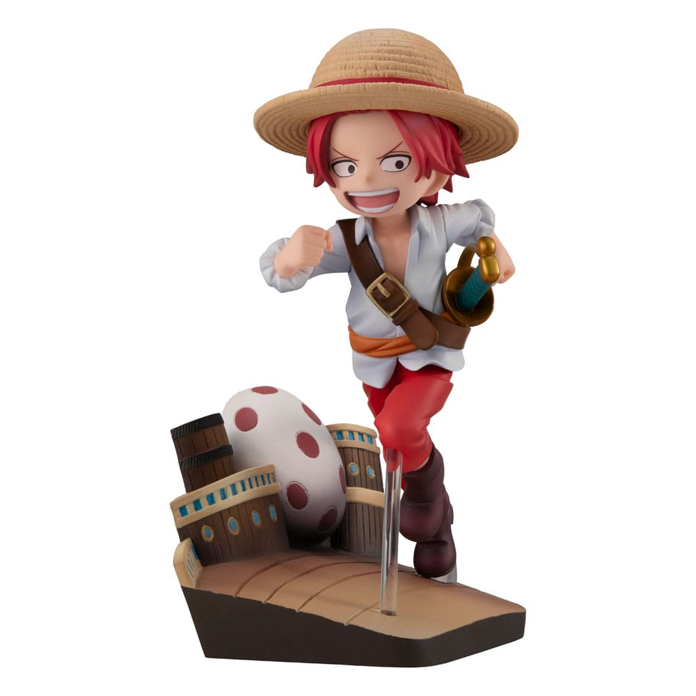 One Piece G.E.M. Series PVC Statue Shanks Run! Run! Run! 13 cm Megahouse