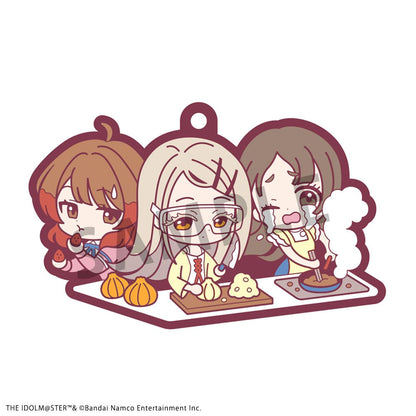 Idolmaster Rubber Mascot Buddycolle Rubber Charms Gakuen 7 cm Assortment (6) Megahouse