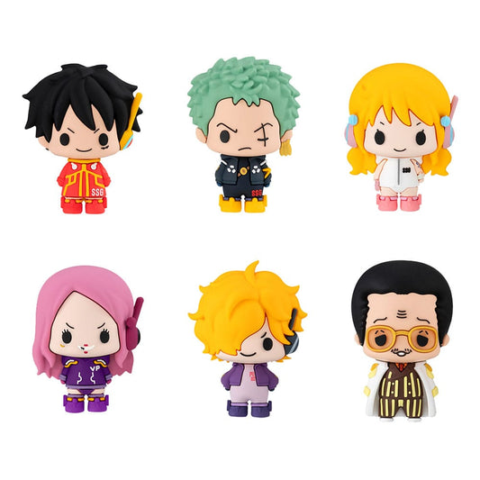 One Piece Mascot Series Trading Figure Assortment Egghead Ver. 5 cm (6) - FanofThings.co.uk