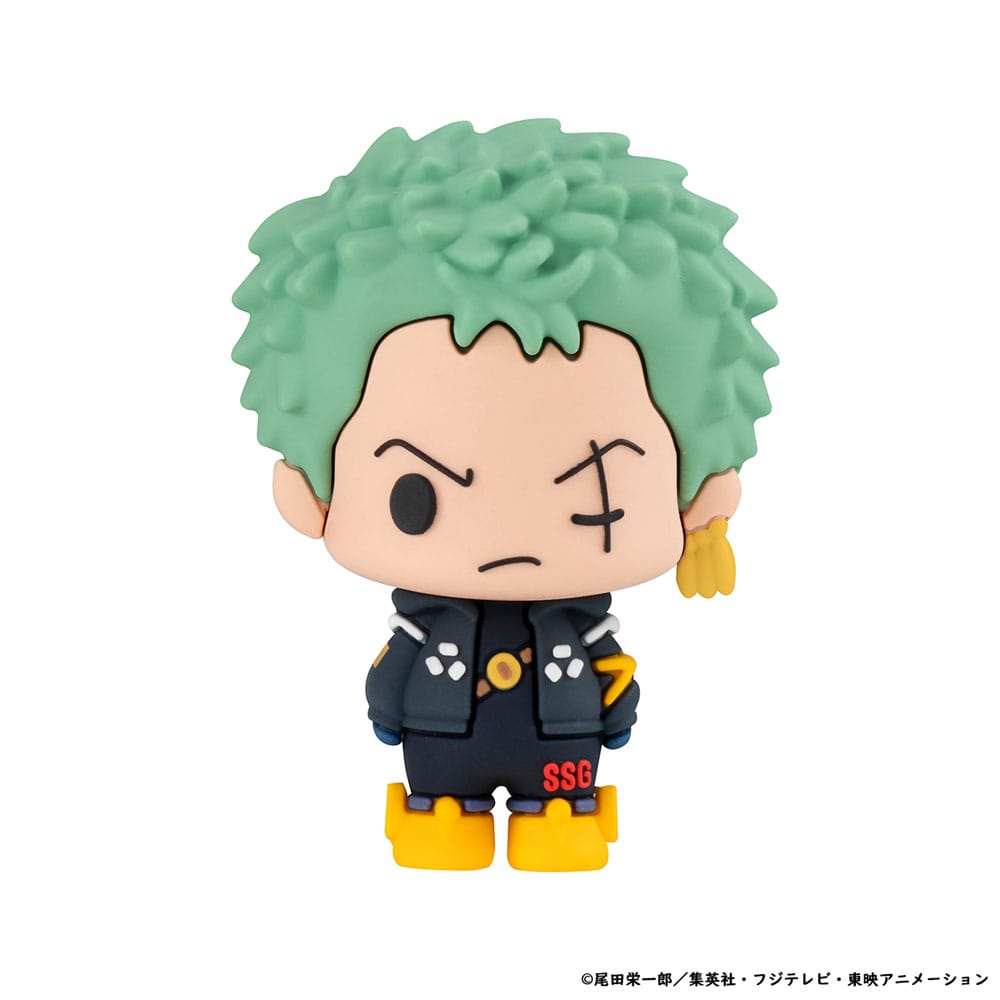 One Piece Chokorin Mascot Series Trading Figure 6-Pack Egghead Ver. 5 cm Megahouse
