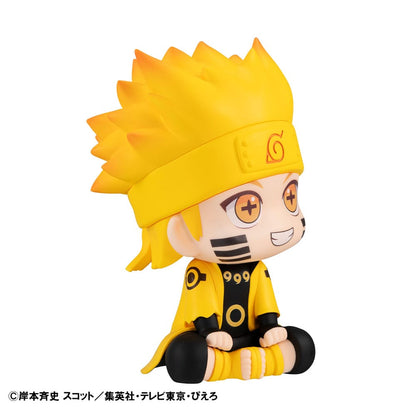 Naruto Shippuden Look Up PVC Statue Naruto Uzumaki Six Paths Sage Mode & Minato Namikaze 11 cm (with gift) Statues