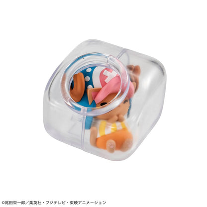 One Piece Mega Cat Project Trading Figure Good Night NyanPieceNyan! 3 cm Assortment (8) Mini-figures