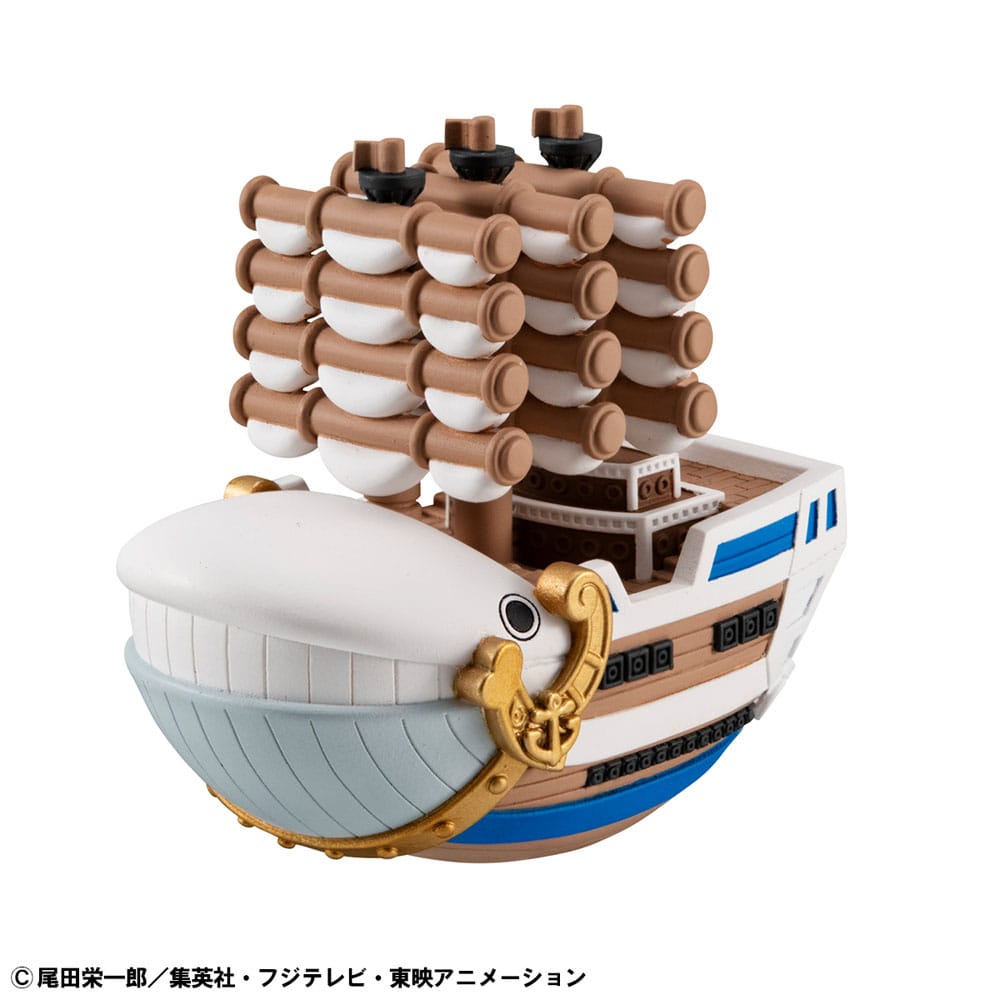 One Piece Yuracolle  Series Trading Figure Grand Line 6 cm Assortment (6)