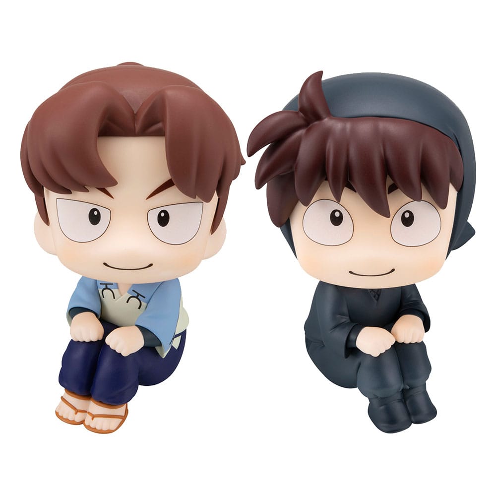 Nintama Rantaro Look Up PVC Statue Hansuke Doi & Rikichi Yamada Set (with gift) 11 cm