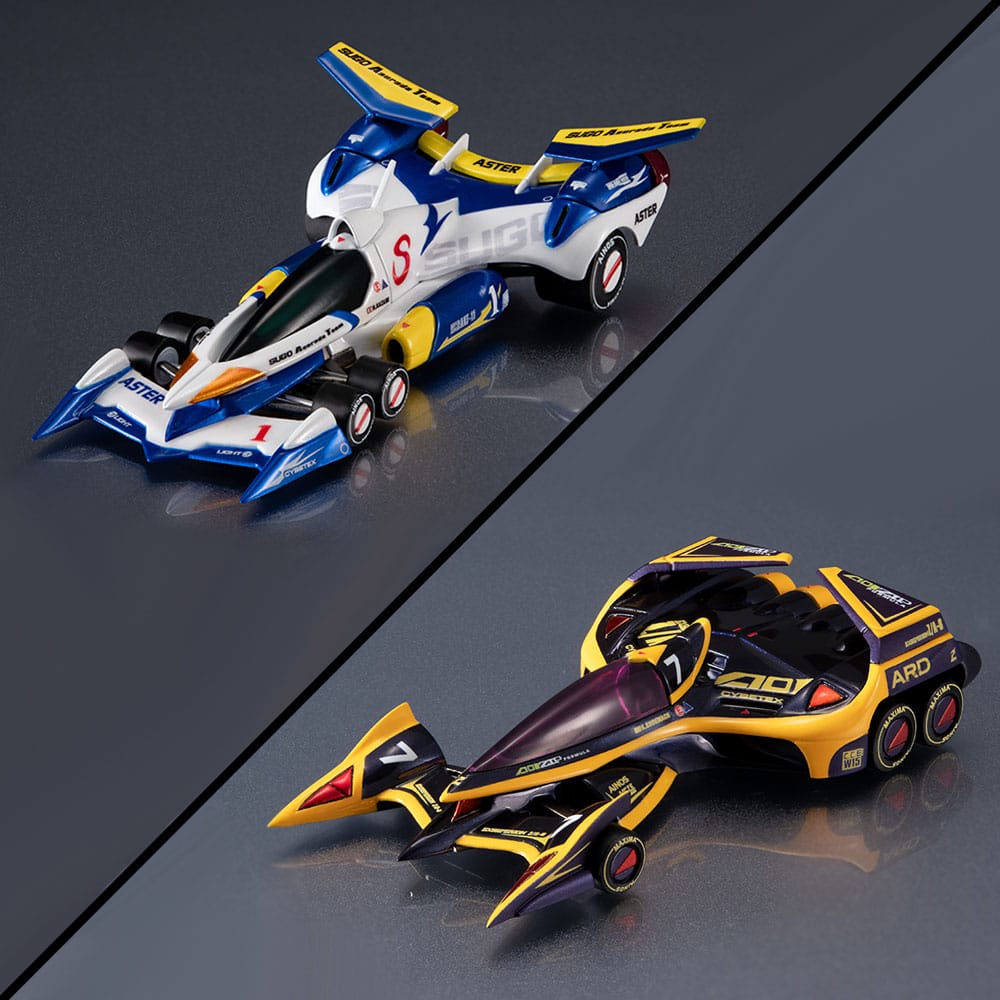 Future GPX Cyber Formula Vehicle Experion Z/A-8 Knight Shoemach Model C.F.C Heritage Edition 7 cm Megahouse