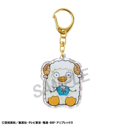 Gintama Acrylic Mascot Charms Elizabeth 12 zodiac signs spring & summer Assortment (6) Pendants & necklaces