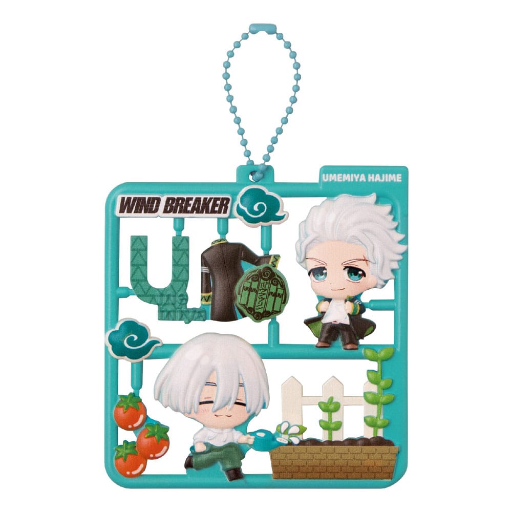 Wind Breaker Plat Collection Keychain Assortment Vol. 2 (4) Pendants & necklaces