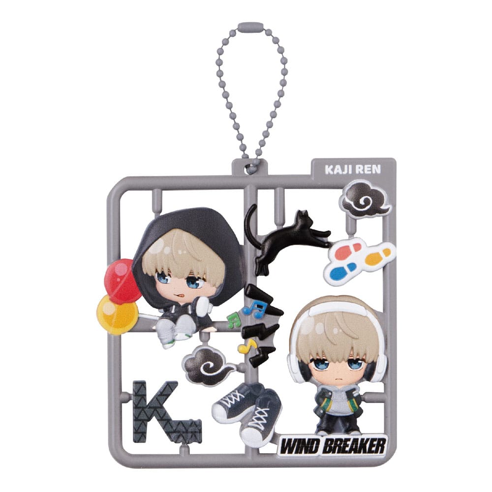 Wind Breaker Plat Collection Keychain Assortment Vol. 2 (4)