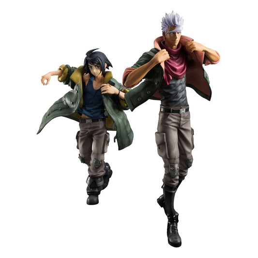 Mobile Suit Gundam Iron-Blood Orphans G.E.M. Series PVC Statue Mikazuki Augus & Orga Itsuka 26 cm - FanofThings.co.uk