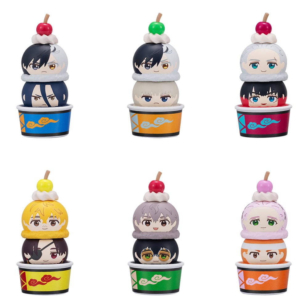 Wind Breaker Tsumichen Stack up & Change Trading Figure 8 cm Assortment (6)