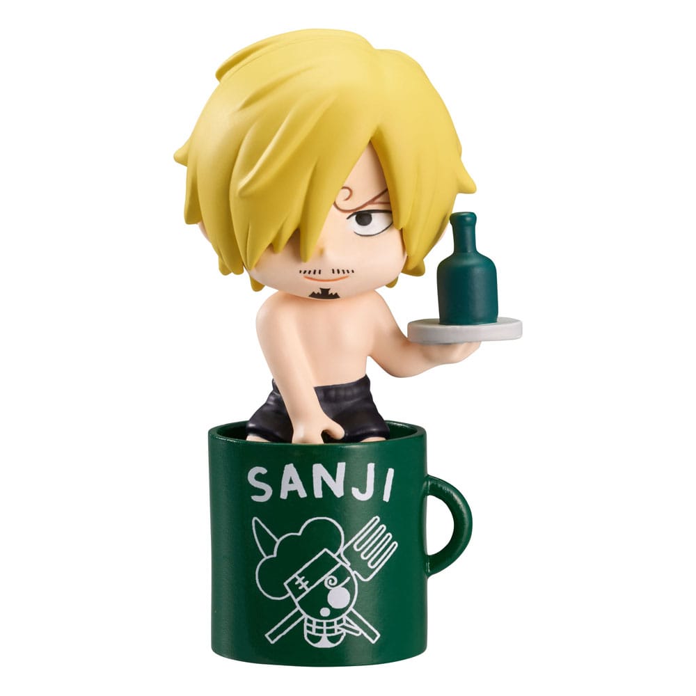 One Piece Ochatomo Series Trading Figure Pirates´ Vacance 4 cm Assortment (8) Megahouse
