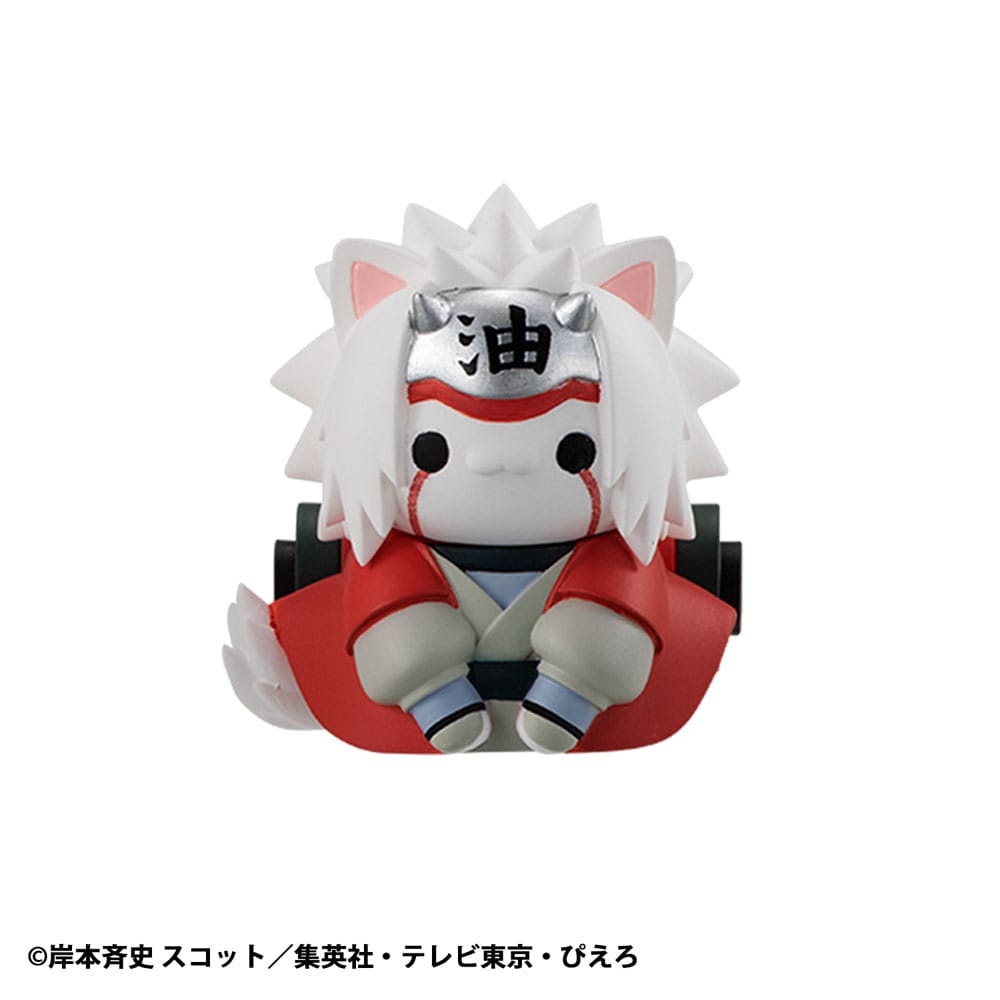 Naruto Shippuden Mega Cat Project Nyaruto! Trading Figures Come here Sasuke-kun 3 cm Assortment (8) - FanofThings.co.uk