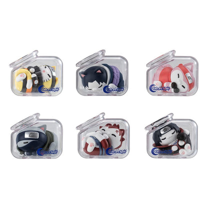 Naruto Shippuden Mega Cat Project Nyaruto! Trading Figures Good Night Nyaruto! 3 cm Assortment (8) Mini-figures
