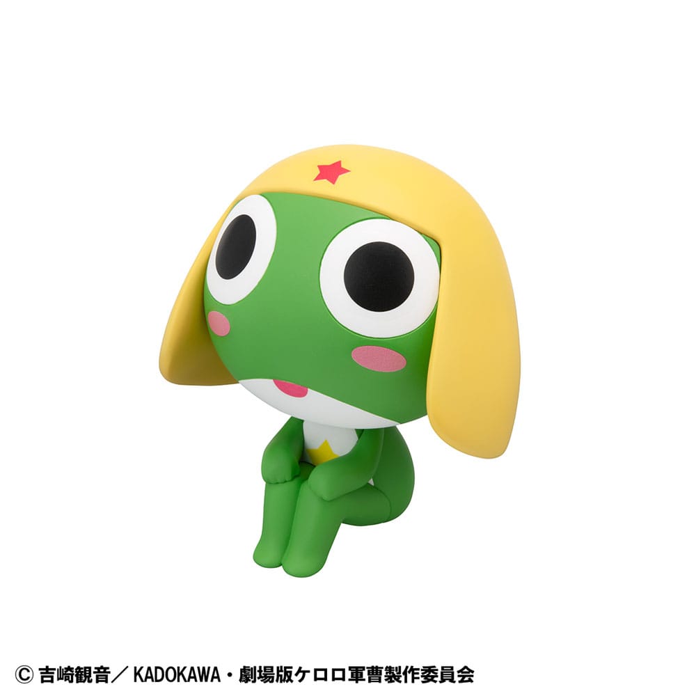 Sergeant Frog Look Up PVC Statue Keroro 11 cm