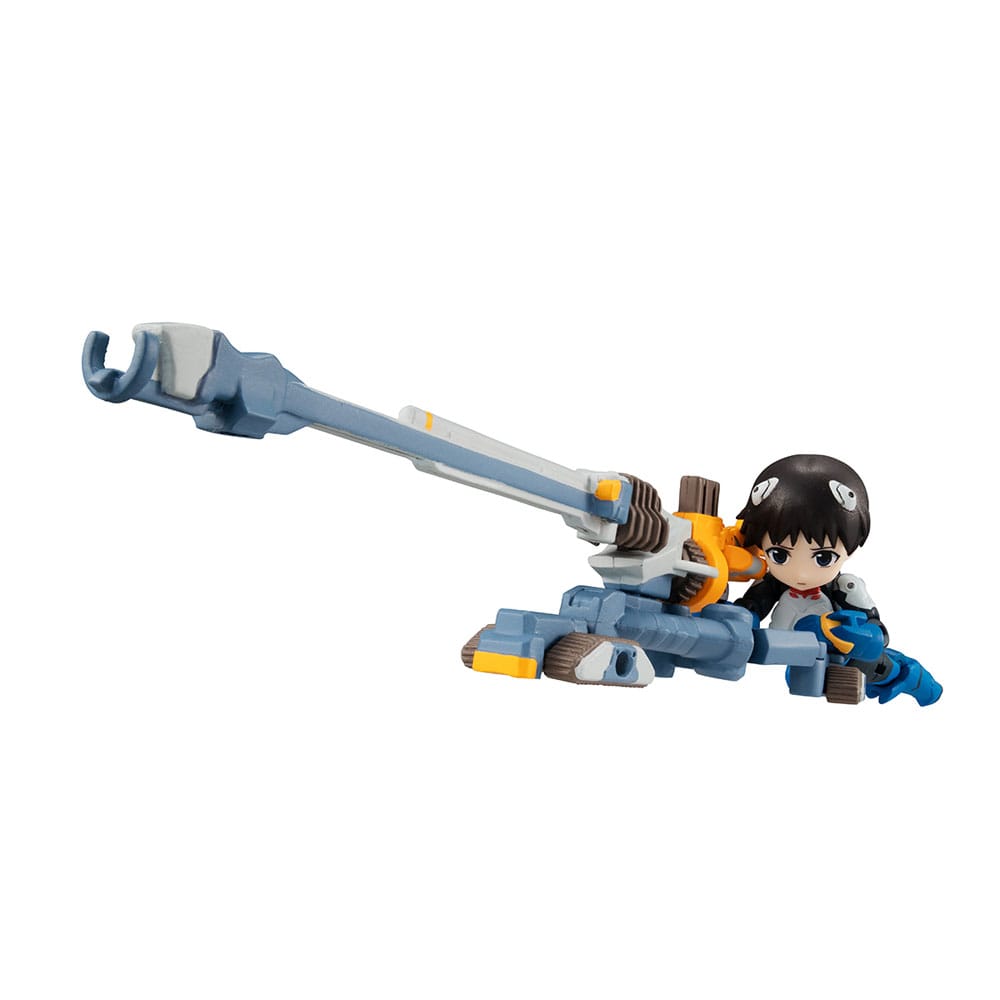 Evangelion Desktop Army Figure Shinji Ikari & Evangelion No. 1 New Theatrical Edition 15 cm Megahouse