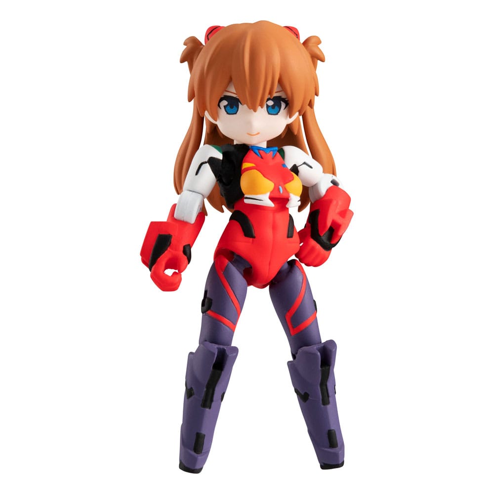 Evangelion Desktop Army Figures Shikinami Asuka Langley & Evangelion 2 8 - 15 cm Action figures