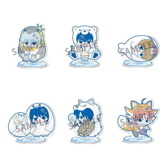 Gintama Acrylic Figure Prince Hata & Animals of Ice 6 cm Display (6) Mini-figures