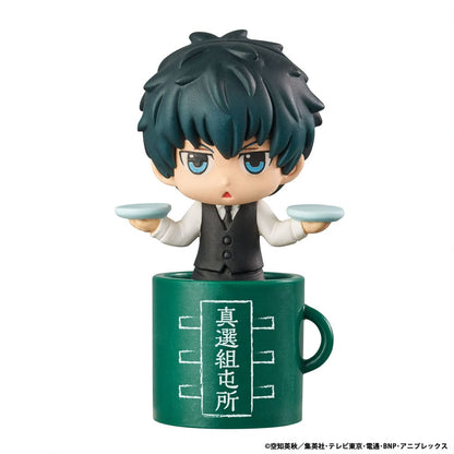 Gintama Ochatomo Series Trading Figure 5 cm Yorozuya Cafe Assortment (8) Mini-figures,Blind Boxes