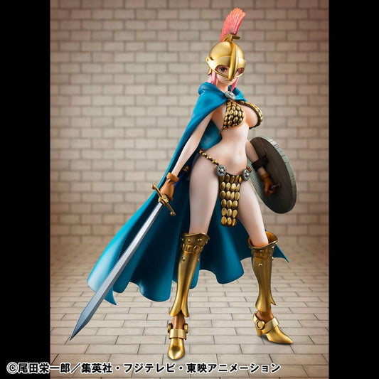 One Piece P.O.P PVC Statue Gladiator Rebecca Sailing Again Super Limited Reprint Ver. 22 cm - FanofThings.co.uk