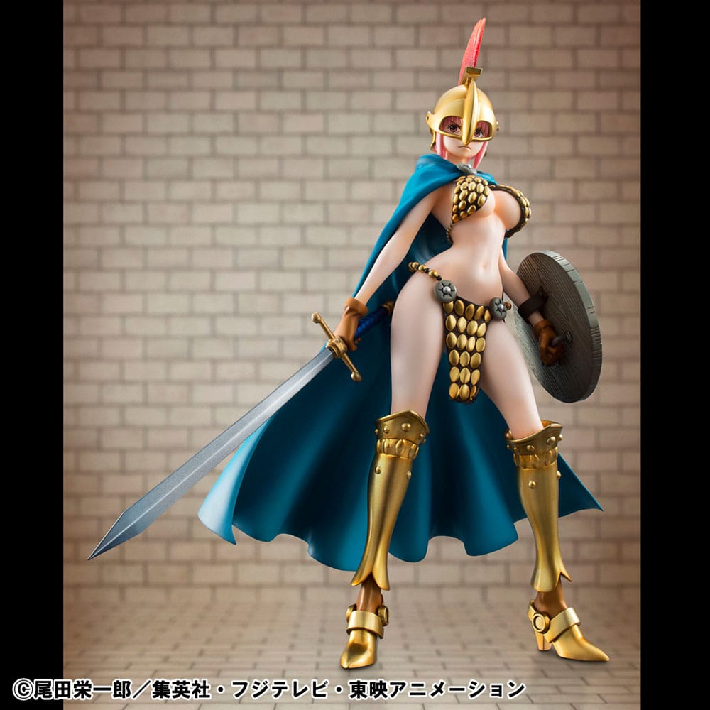 One Piece P.O.P PVC Statue Gladiator Rebecca Sailing Again Super Limited Reprint Ver. 22 cm - FanofThings.co.uk