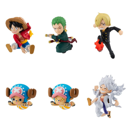 One Piece Tobimasu Trading Figure 5 cm Blind Box Assortment (6) Megahouse