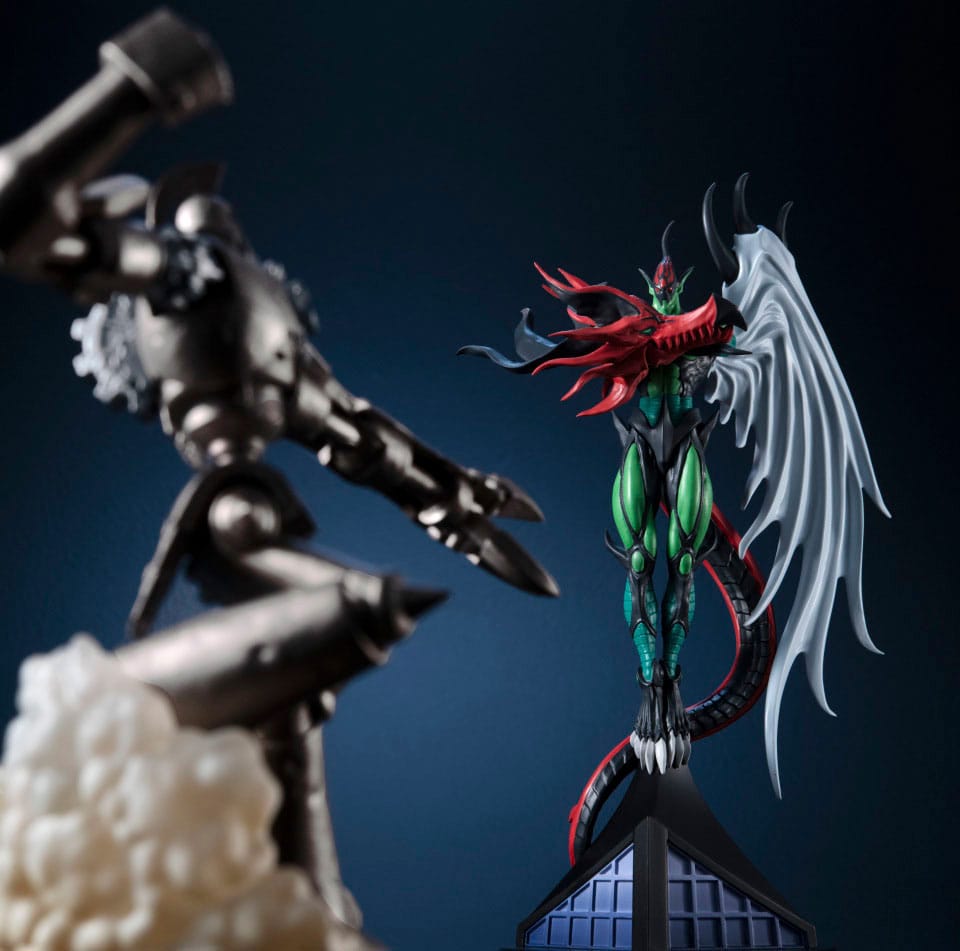 Yu-Gi-Oh! Duel Monsters Monsters Chronicle GX E PVC Statue Hero Flame Wingman 16 cm - FanofThings.co.uk