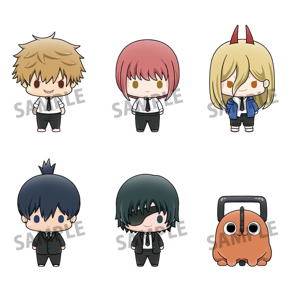 Chainsaw Man Chokorin Mascot Series Trading Figure 6-Pack 5 cm - FanofThings.co.uk