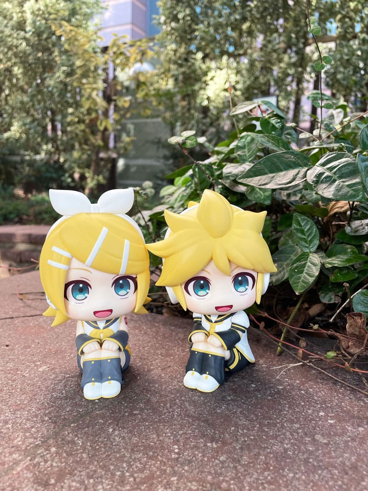 Character Vocal Series: Rin/Len Look Up PVC Statue Hatsune Rin & Len Set (with gift) 11 cm Statues