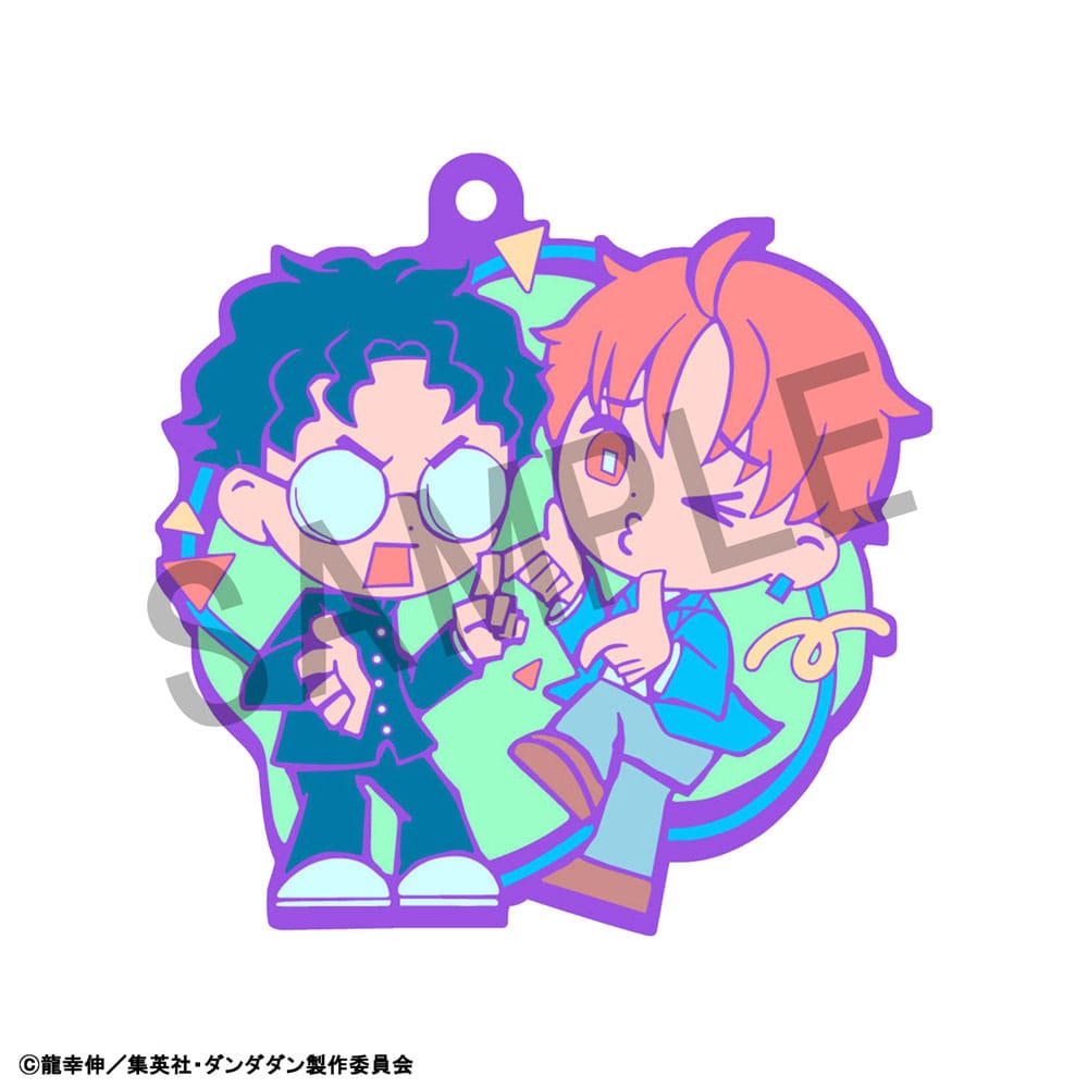 Dandadan Rubber Mascot Buddycolle Rubber Charms Vol. 2 7 cm Blind Box Assortment (6) Keyrings,Blind Boxes