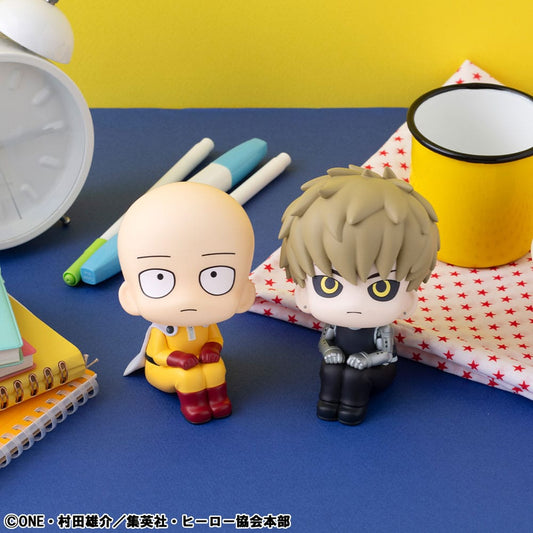 One Punch Man Look Up PVC Statue Saitama & Genos 11 cm (with gift) Statues