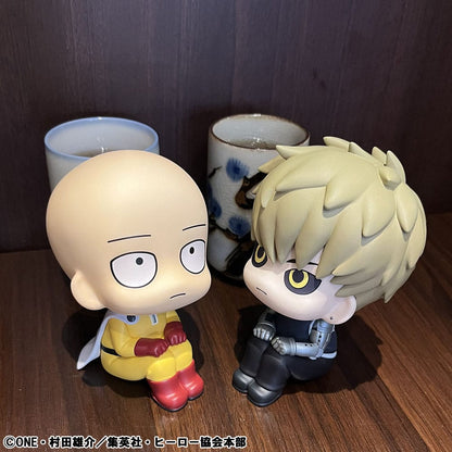 One Punch Man Look Up PVC Statue Saitama & Genos 11 cm (with gift) Statues