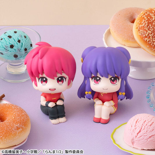 Ranma 1/2 Look Up PVC Statue Ranma & Shampoo 11 cm (with gift) Statues