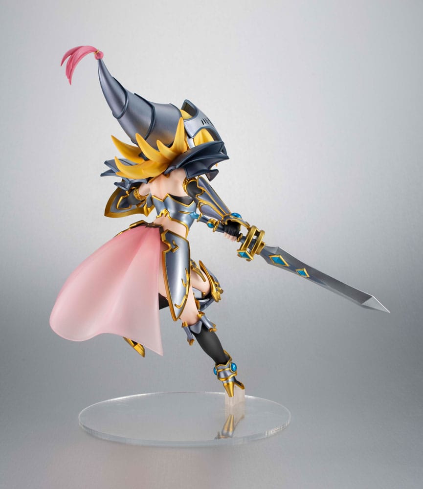 Yu-Gi-Oh! Duel Monsters Monsters Chronicle Art Works PVC Statue Dark Magician Girl the Dragon Knight 22 cm