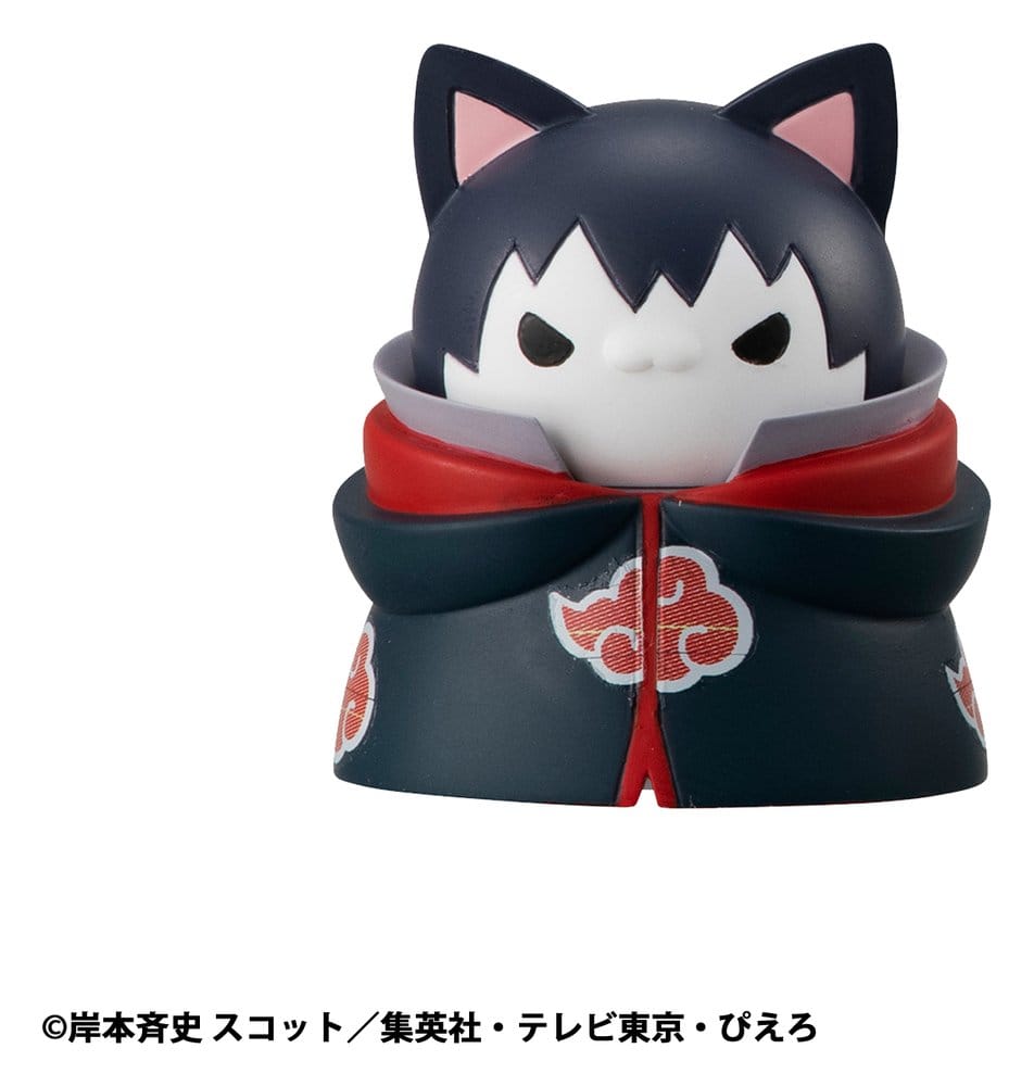 Naruto Shippuden Mega Cat Project Trading Figure Defense Battle of Village of Konoha! 3 cm Nyaruto! Blind Box Assortment (8) (re-run) Megahouse