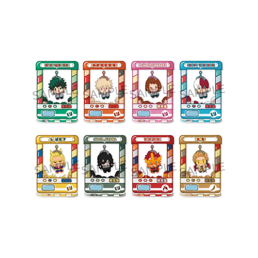My Hero Academia Acrylic Figure Chara Catcher 9 cm Blind Box Display (8)